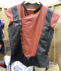 Leather doublet